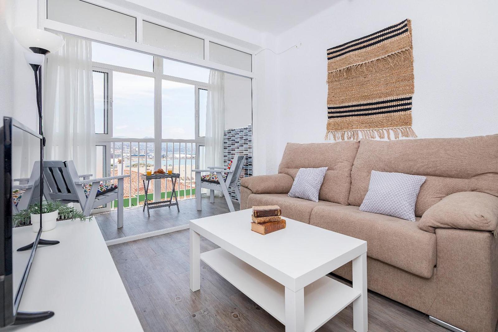 Impresionante Vista Al Mar - Elegante Apartamento マラガ エクステリア 写真